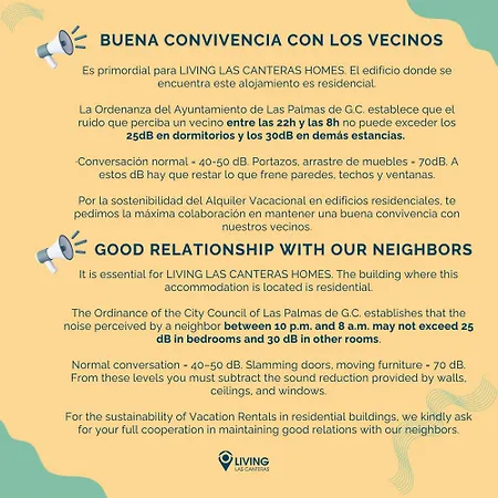 Living Canteras Homes - Sea Breeze Beachfront Apartamento *