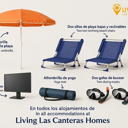Living Canteras Homes - Sea Breeze Beachfront Las Palmas de Gran Canaria